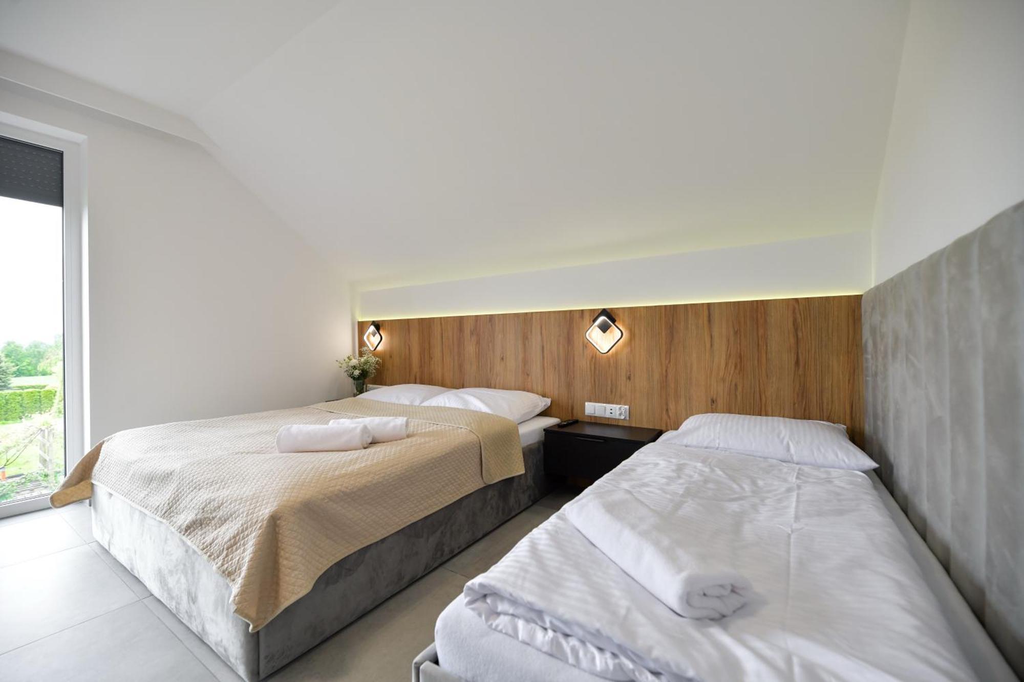 Sloneczne Wzgorze Zator Apartman Kültér fotó